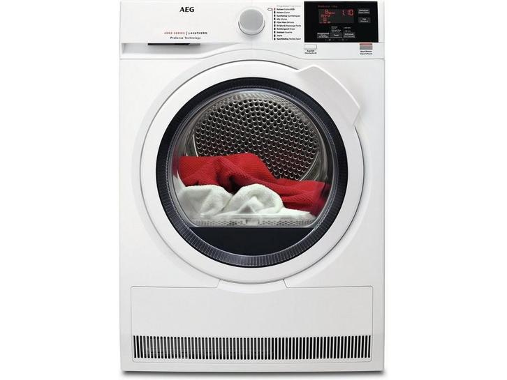 AEG T6DBG82W - Condensdroger - ProSense® technologie - 8 kg, Witgoed en Apparatuur, Wasdrogers, Zo goed als nieuw, Verzenden