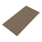Akoestisch Wandpaneel Vang set van 12 mdf 8,64 m² walnootkle, Doe-het-zelf en Verbouw, Verzenden, Nieuw
