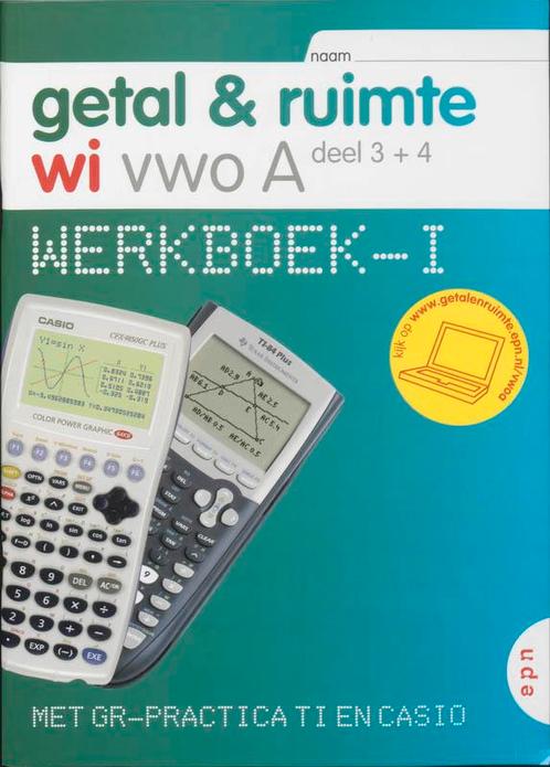 Getal en Ruimte / Vwo A 3 en 4 / deel Werkboek-i, Boeken, Schoolboeken, Gelezen, Verzenden