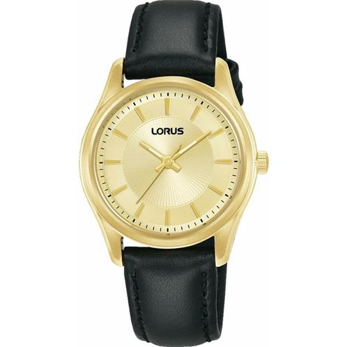 Horloge Heren Lorus RG254XX9 Zwart Gouden, Sieraden, Tassen en Uiterlijk, Zonnebrillen en Brillen | Heren, Verzenden