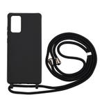 Galaxy Note 10 Plus Crossbody TPU Hoesje met Koord Zwart, Ophalen of Verzenden, Nieuw