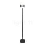 Oligo Curved Vloerlamp LED, hoofd aluminium geborsteld/voet, Huis en Inrichting, Lampen | Vloerlampen, Verzenden, Nieuw