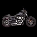 Vance & Hines HD Sportster 14-22 Shortshots Stag Chrome Full, Ophalen of Verzenden, Nieuw