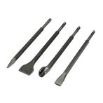 Benson Beitelset SDS Plus - 4 delig - Voor steen, tegels..., Doe-het-zelf en Verbouw, Gereedschap | Boormachines, Ophalen of Verzenden