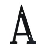 Letter A Klein IJzer zwart 75 mm, Verzenden, Nieuw