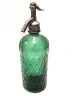 Fles - modernistische groene collectie sifon