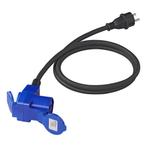 ProPlus Verloopkabel - 150 cm - Schuko naar haakse CEE -..., Ophalen of Verzenden, Nieuw