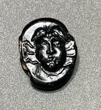 Oud-Romeins Glas Aantrekkelijke Cameo met een expressief