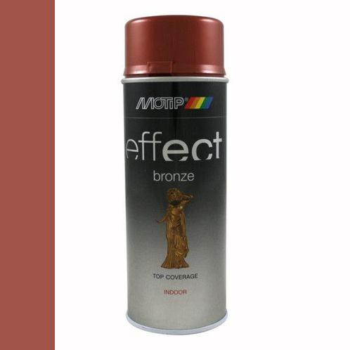 Motip Deco Effect Bronze Copper 400 ml, Doe-het-zelf en Verbouw, Verf, Beits en Lak, Nieuw, Ophalen of Verzenden