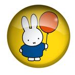 Magneet Glas - Nijntje met Ballon - Geel - 4cm NIEUW, Huis en Inrichting, Woonaccessoires | Overige, Nieuw, Ophalen of Verzenden