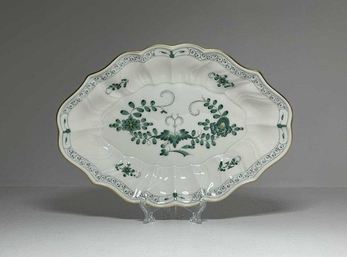 Meissen - Serveerschaal - Green Indian - Porselein - Indisch, Antiek en Kunst, Antiek | Glas en Kristal