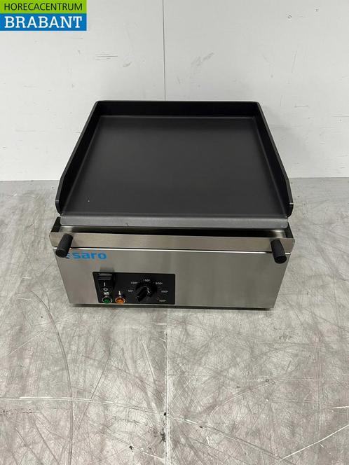 RVS Saro Grillplaat Bakplaat Glad 40 cm 230V Horeca, Zakelijke goederen, Horeca | Keukenapparatuur, Nieuw zonder verpakking, Ophalen of Verzenden