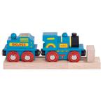 Bigjigs Blauwe ABC Locomotief van €12,99 voor €9,09, Ophalen of Verzenden, Nieuw