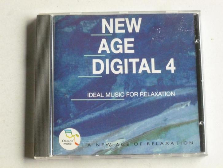New Age Digital 4 - Ideal music for relaxation (oreade), Cd's en Dvd's, Cd's | Meditatie en Spiritualiteit, Zo goed als nieuw