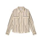 -50% Summum  Summum 2s3054-12008 122 blouse stripe poplin iv, Kleding | Dames, Blouses en Tunieken, Verzenden, Nieuw, Wit