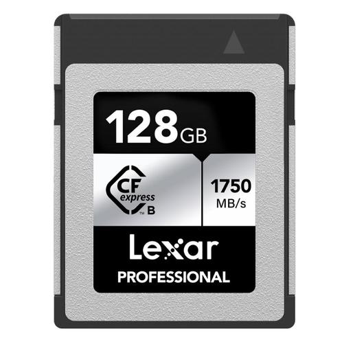 Lexar CFexpress Pro Type B Silver Series 128GB - 1750MB/s, Audio, Tv en Foto, Fotografie | Geheugenkaarten, Overige typen, Nieuw