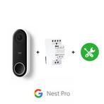 Nest Hello service + 24V beltrafo + Pro installatie, Objectbeveiliging