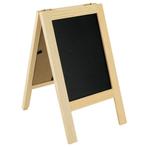 Krijtbordje Dubbelzijdig Omlijst/Staand - DIY-Deco & Hobby/C, Ophalen of Verzenden, Nieuw