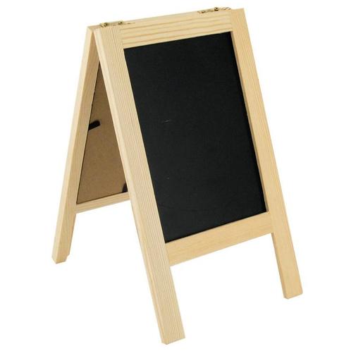 Krijtbordje Dubbelzijdig Omlijst/Staand - DIY-Deco & Hobby/C, Hobby en Vrije tijd, Knutselen, Nieuw, Ophalen of Verzenden