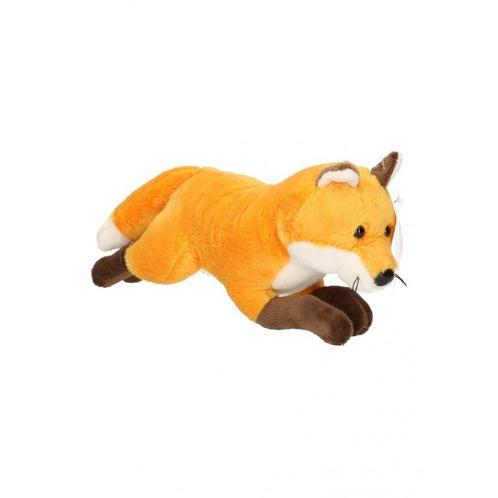Pluche knuffel vos 23 cm - Knuffel vossen, Kinderen en Baby's, Speelgoed | Knuffels en Pluche, Verzenden