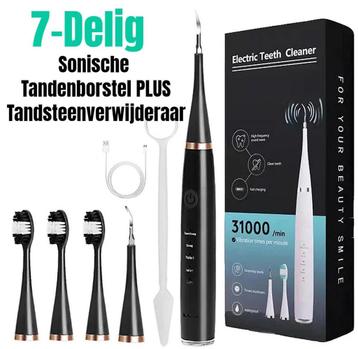 Allernieuwste.nl® SET Oplaadbare Sonische Tandenborstel PLUS beschikbaar voor biedingen