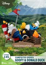 Disney D-Stage Campsite Series PVC Diorama Goofy & Donald Du, Ophalen of Verzenden, Nieuw