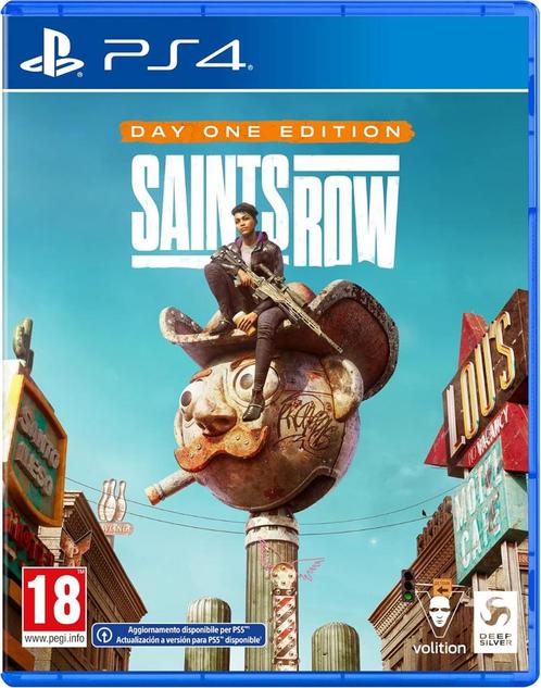 Saints Row 2022-Day One Edition Italiaans (PlayStation 4), Spelcomputers en Games, Games | Sony PlayStation 4, Zo goed als nieuw