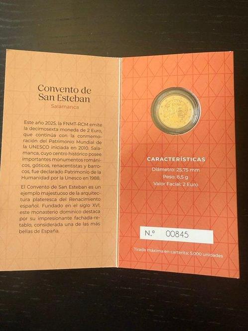 Spanje. 2 Euro 2010/2025 Cordoba + Salamanca (2 moedas), Postzegels en Munten, Munten | Europa | Euromunten