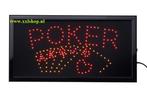 Poker LED bord verlichting lichtbak reclamebord pokerroom, Verzamelen, Merken en Reclamevoorwerpen, Verzenden, Nieuw