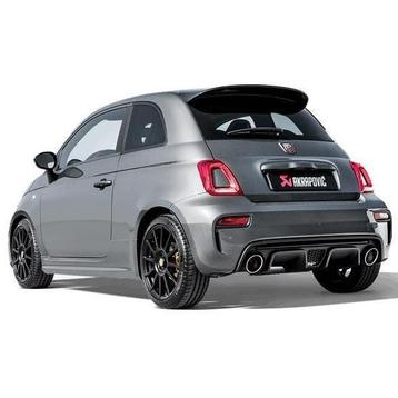 Fiat Abarth 595/595C  Akrapovic link pipe with valve