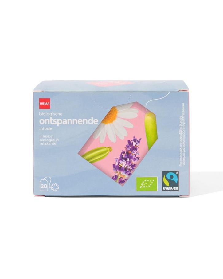 HEMA Biologische infusie kamille, venkel, kaneel en lavendel, Hobby en Vrije tijd, Theezakjes, Verzenden