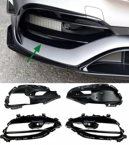 Grill Mercedes A Klasse W176 15-19 AMG Look Glans Zwart, Auto-onderdelen, Carrosserie en Plaatwerk, Ophalen of Verzenden