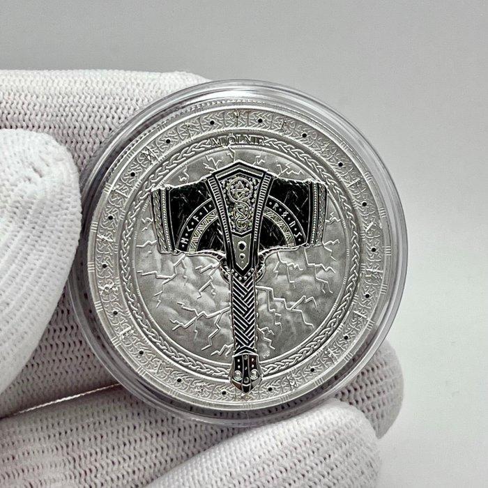 Duitsland. 5 Mark 2025 – Artefacts: Mjolnir – 1 oz Silver, Postzegels en Munten, Munten | Europa | Niet-Euromunten