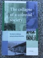 The collapse of a colonial society (Indië, Indonesië), Boeken, Geschiedenis | Vaderland, Verzenden, L. de Jong,, 20e eeuw of later