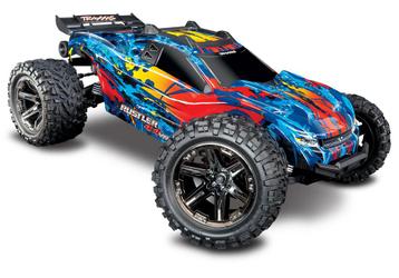 Traxxas Rustler 4X4 VXL Brushless Stadium Truck RTR TSM beschikbaar voor biedingen