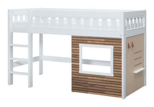 Lifetime Halfhoogslaper Limited Edition 2023 Wit, Kinderen en Baby's, Kinderkamer | Bedden, Nieuw, Ophalen of Verzenden