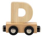 Tryco Houten Naturel Lettertrein - Letter D TR-353051, Verzenden, Nieuw