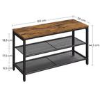 Halbank met Schoenenrek – Compact 2-Niveaus Opbergbank, Verzenden, Nieuw