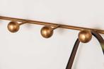 Decoratieve wandkapstok HERITAGE 80 cm naturel goud messing, Ophalen of Verzenden, Nieuw