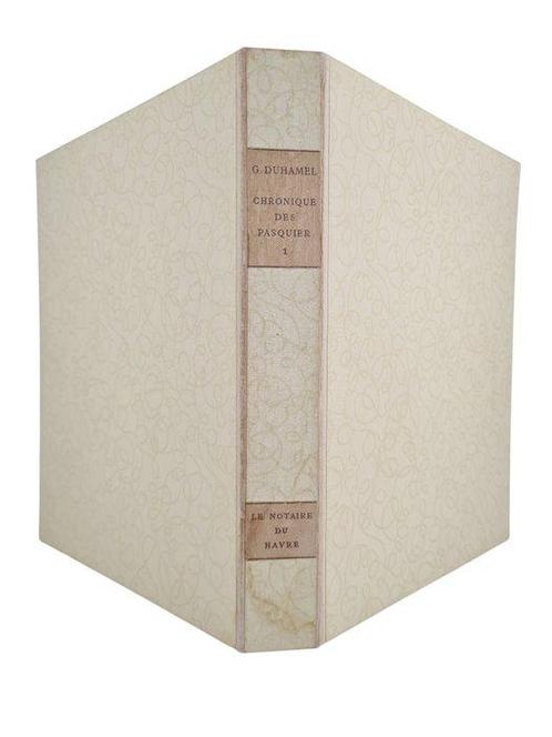 Georges Duhamel / Berthold Mahn - Chronique des Pasquier -, Antiek en Kunst, Antiek | Boeken en Bijbels