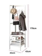 Hoek Kledingrek met Schoenenplanken – 3 Lagen en 10 Haken, Kleding | Dames, Verzenden, Nieuw