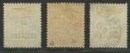 Groot-Brittannië 1902 - Half penny t/m 2,5 pence BOARD OF, Gestempeld