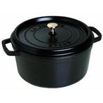 Staub Braadpan / Cocotte - Zwart - ø 18 cm / 1.7 liter, Huis en Inrichting, Keuken | Potten en Pannen, Nieuw