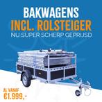 ALX Rolsteiger inclusief bakwagen 90 x 250 x 6,2m wh, Doe-het-zelf en Verbouw, Steigers, Verzenden, Nieuw, Rolsteiger of Kamersteiger