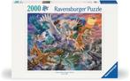 Door de Lucht op een Pegasus Puzzel (2000 stukjes) |, Hobby en Vrije tijd, Denksport en Puzzels, Verzenden, Nieuw