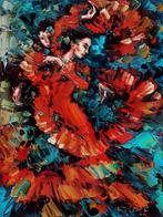 Krystyna Ró-Pasek - ENERGIA FLAMENCO, Antiek en Kunst, Kunst | Schilderijen | Modern