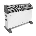 Convectorkachel – 750W/1250W/2000W – Wit | Met regelbare, Doe-het-zelf en Verbouw, Verzenden, Nieuw