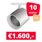 LED Railverlichting Diabolo Wit 3000K 10 spots + 10M rails