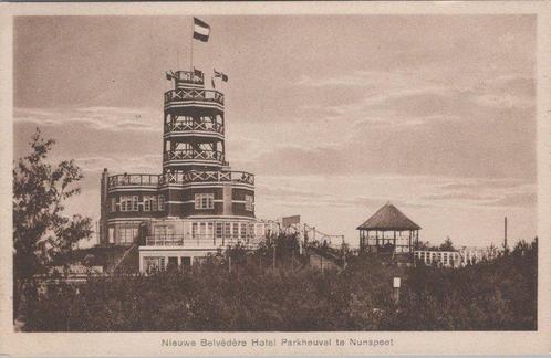 NUNSPEET - Nieuwe Belvédère Hotel Parkheuvel, Verzamelen, Ansichtkaarten | Nederland, Verzenden