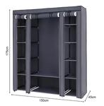 Draagbare Stoffen Kledingkast met Planken – 150×45×175 cm, Huis en Inrichting, Kasten | Overige, Verzenden, Nieuw